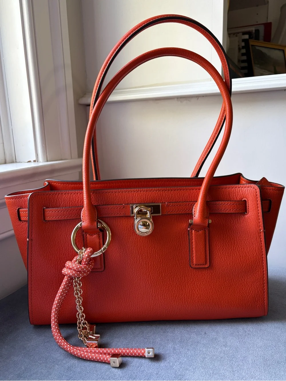 MICHAEL KORS Hamilton Leather Handbag